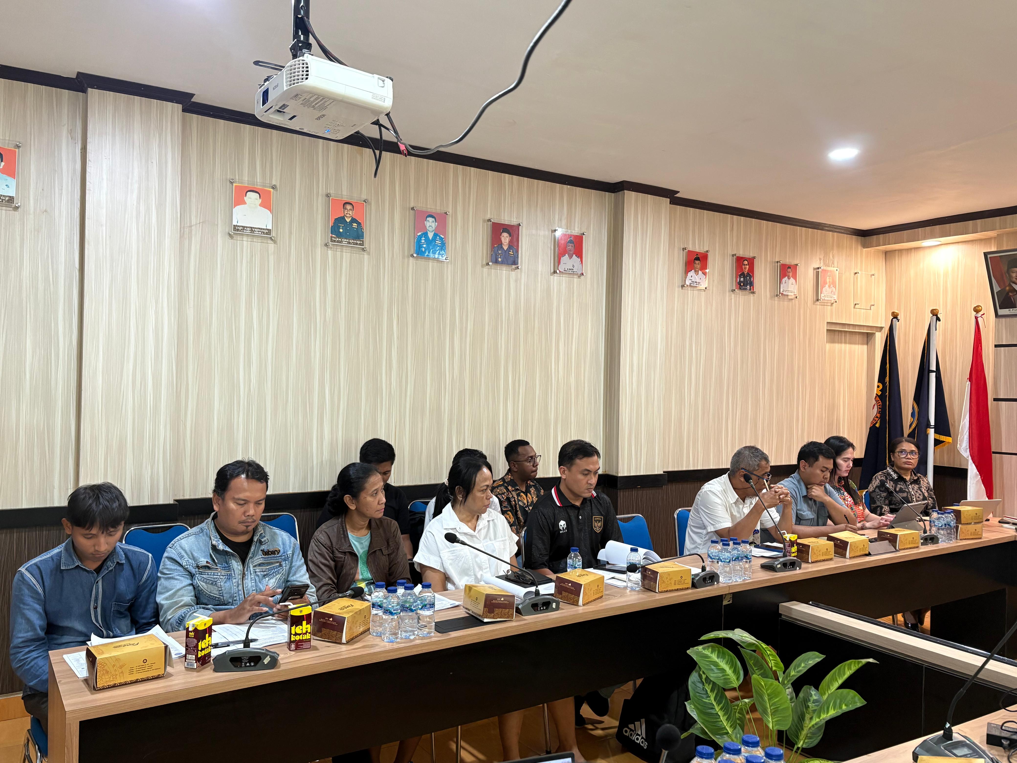 Entry Meeting Pendampingan pada Distrik Navigasi Tipe A Kelas III Merauke bersama Kejaksaan Negeri Merauke